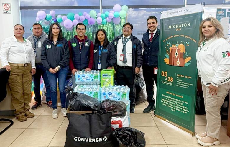 CODHEM brinda apoyo humanitario a migrantes 