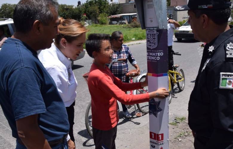 Fortalecen la videovigilancia con nuevos puntos de monitoreo inteligente en San Mateo Atenco 
