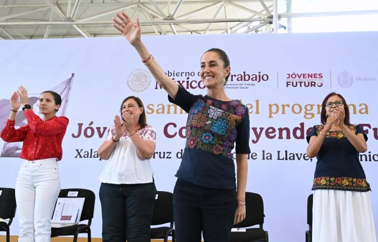 Destaca Sheinbaum alcance de Jóvenes Construyendo el Futuro