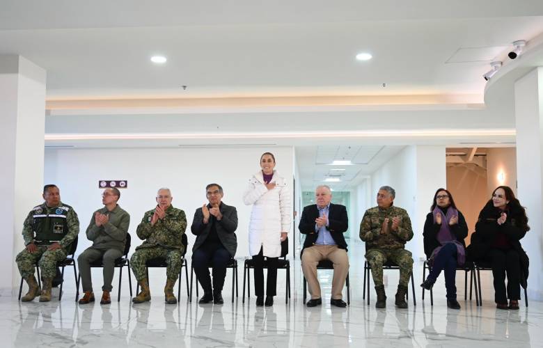 Inaugura Sehinbaum aduana de nuevo Laredo en Tamaulipas; pronostica  recaudación de un billón 500 mil mdp por aduanas