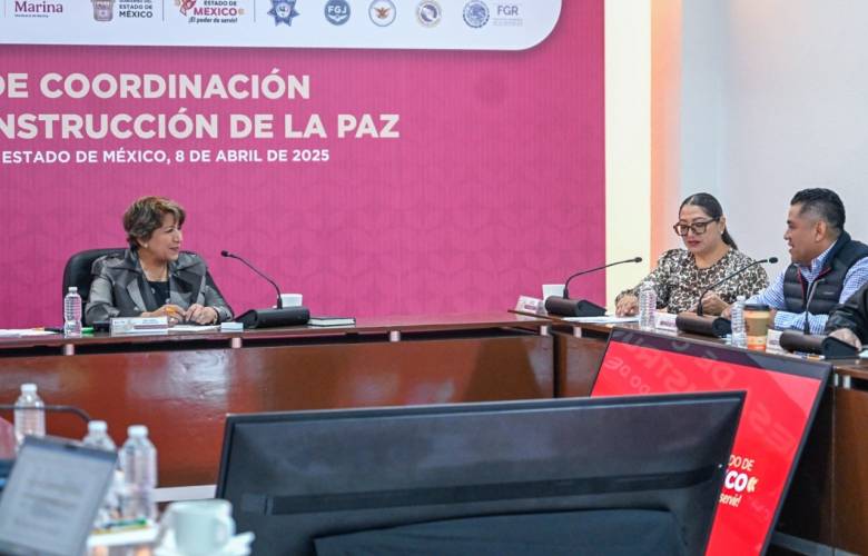 Destaca Gobernadora Delfina Gómez Álvarez disminución de 19.3 porciento en homicidios dolosos en EdoMéx