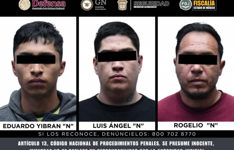 Vinculan a proceso a tres sujetos por presunta extorsión contra comerciante en San Mateo Atenco