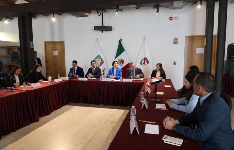 Firman SSPC y estados convenios para fortalecer instituciones de seguridad pública