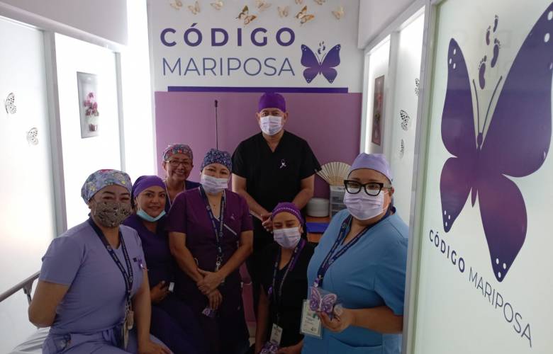 Implementa ISSSTE Código Mariposa para atención digna en pérdidas gestacionales