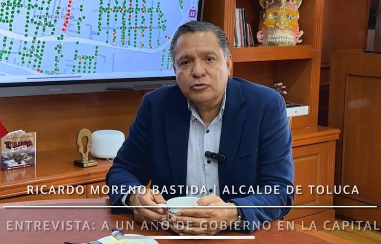 El Gobierno de Toluca actua con base en planes bien diseñados y ha sido menos complicado de lo previsto: Ricardo Moreno