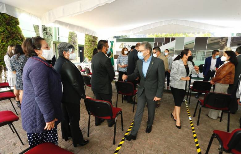 Diálogo abierto en UAEM consolidó equidad: Alfredo Barrera 