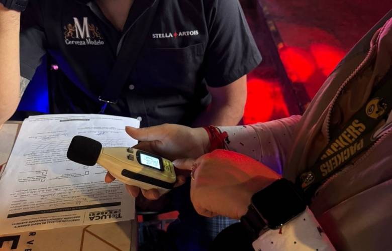 Asesora Gobierno de Toluca a comercios para respetar límites de ruido