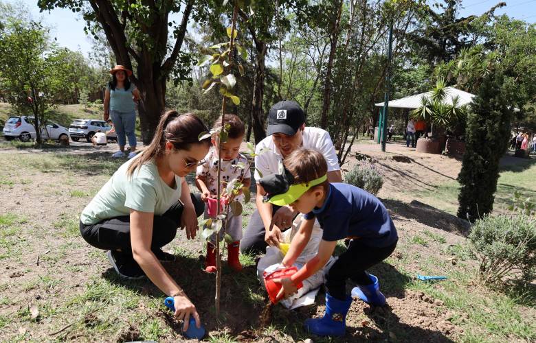 Planta Huixquilucan más de 20 mil árboles durante época de reforestación 