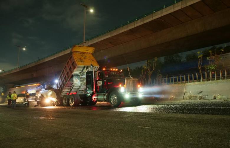 Gobierno de Delfina Gómez garantiza avance acelerado en la reconstrucción del Periférico Norte