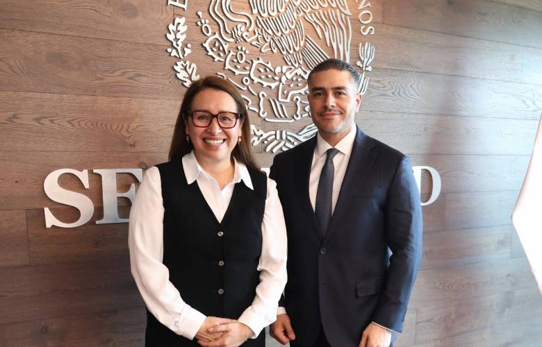 Refuerzan Azucena Cisneros y Omar García Harfuch estrategia de seguridad en Ecatepec