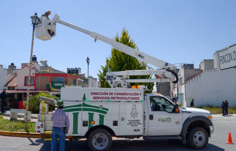 Continúa la dignificación de los fraccionamientos en Almoloya de Juárez