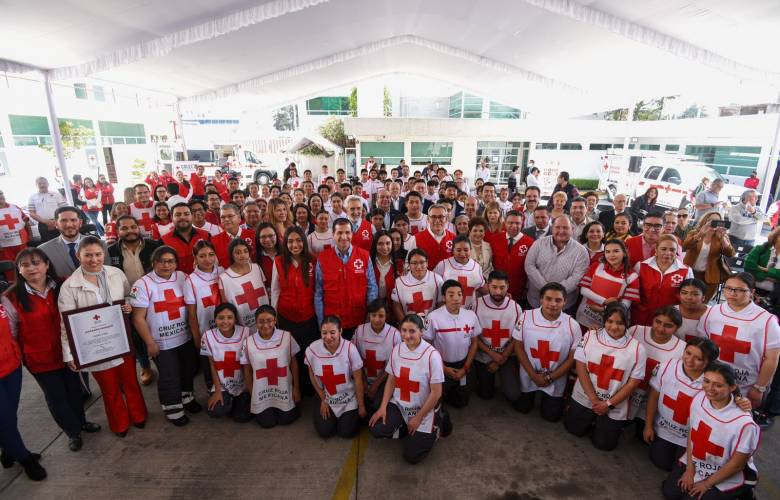 Cruz Roja Mexicana, faro de esperanza y ayuda en momentos críticos: Juan Maccise