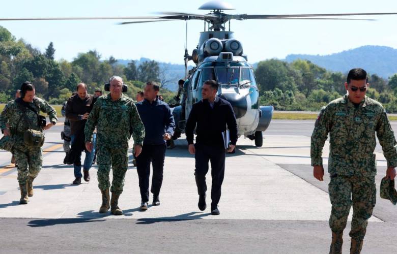 Recorre Michoacán el Gabinete de Seguridad y refrenda plena coordinación