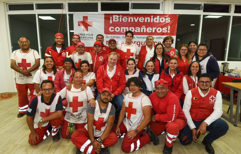 Regresan al Edomex voluntarios de Cruz Roja que apoyaron a damnificados en el estado de Guerrero
