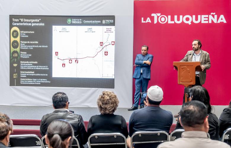 Triplica Tren Interurbano número de usuarios a un mes de su apertura total: Andrés Lajous
