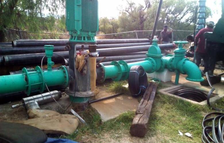 Caem refuerza infraestructura hidráulica con reparación de pozos de agua potable