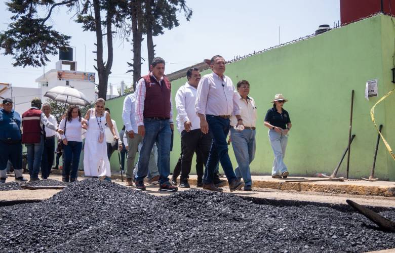 Inicia Toluca rehabilitación integral de calle Guadalupe Victoria en Jicaltepec Autopan