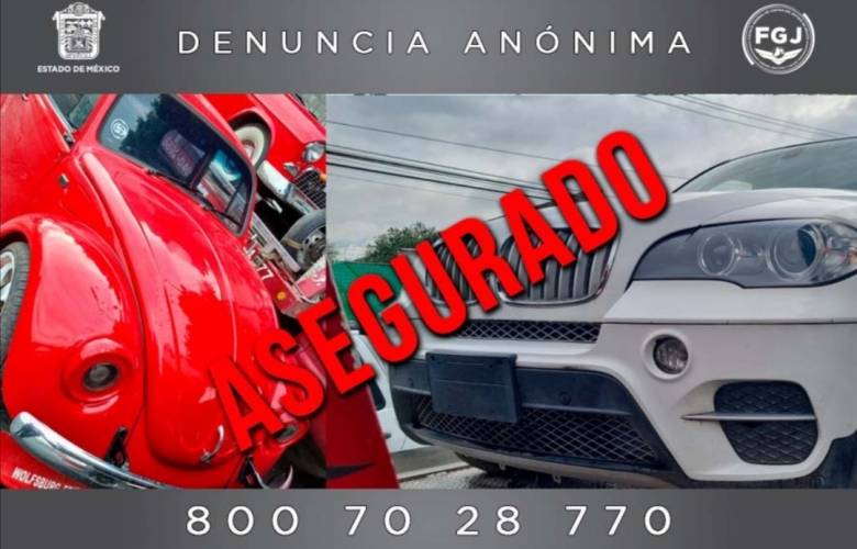 Recupera Fiscalía vehículos de colección robados, con valor de 4 millones