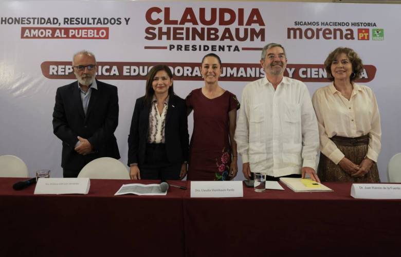 Vamos a hacer de México una potencia educativa, científica y de la cultura: Claudia Sheinbaum 