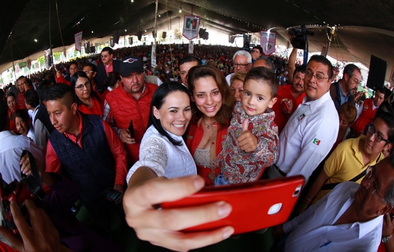 El pri seguirá trabajando de manera permanente por las familias mexiquenses: alejandra del moral