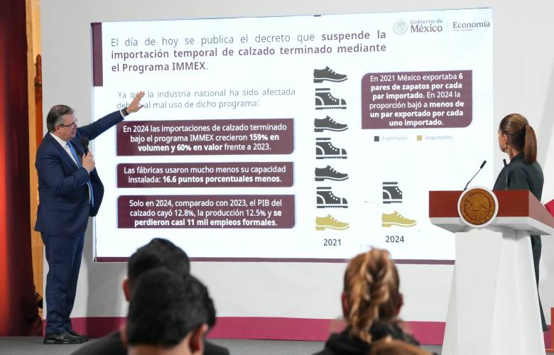 México prohíbe importación temporal de calzado chino bajo IMMEX
