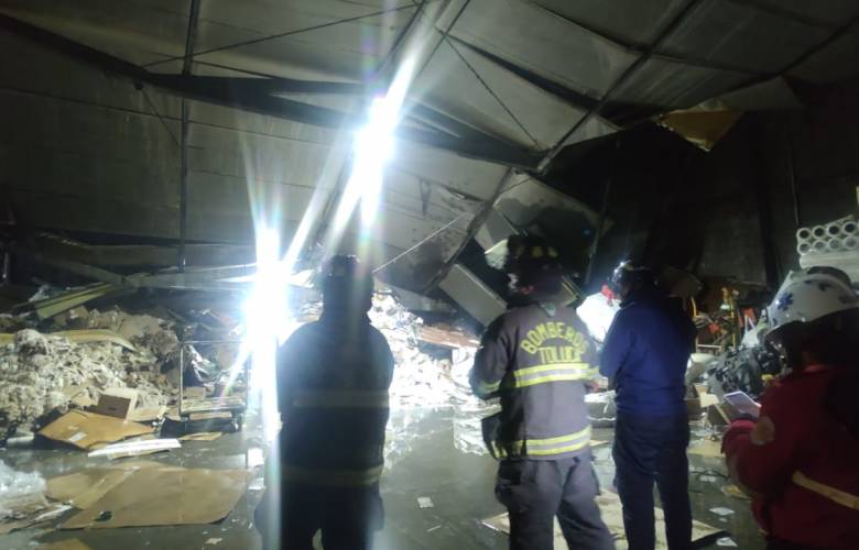 Granizada azota el norte de Toluca, deja daños en dos viviendas