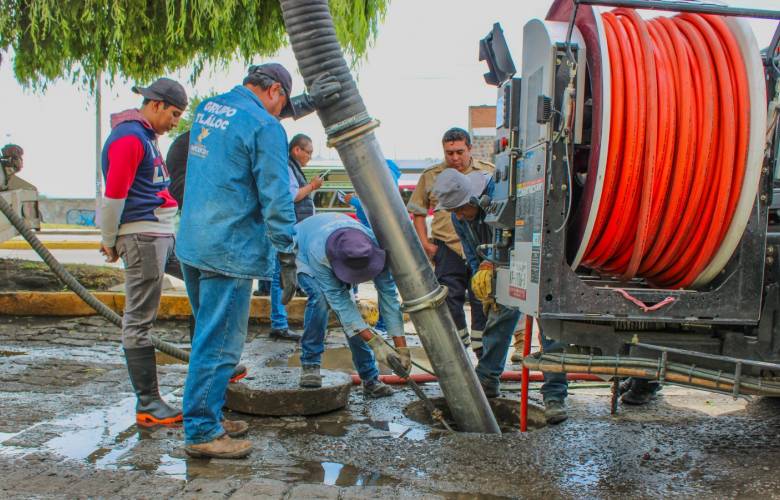 Exhorta Gobierno del Estado de México a municipios a reforzar limpieza de drenajes para prevenir inundaciones