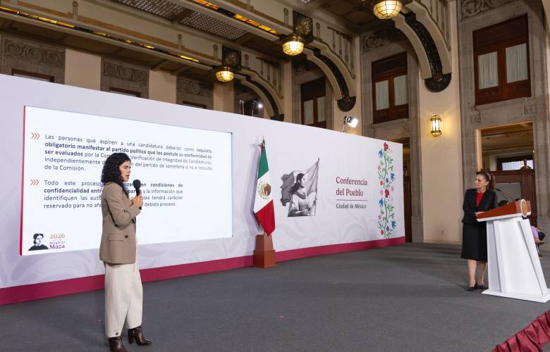 Propone Sheinbaum comisión para revisar candidaturas y frenar nexos criminales