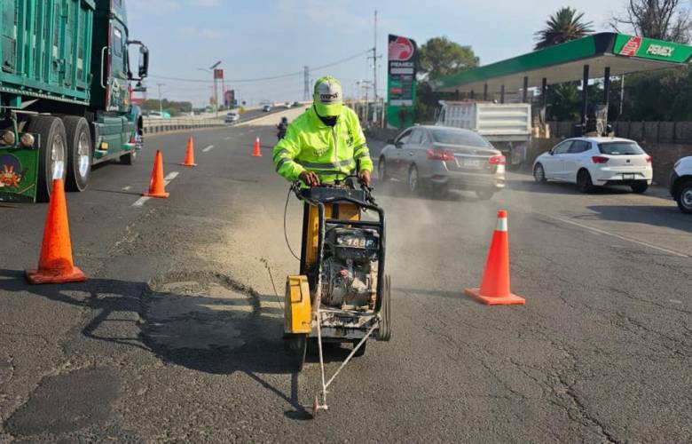 Conservación en mil 147 km de carreteras en edoméx registra avance de más de 70 por ciento 