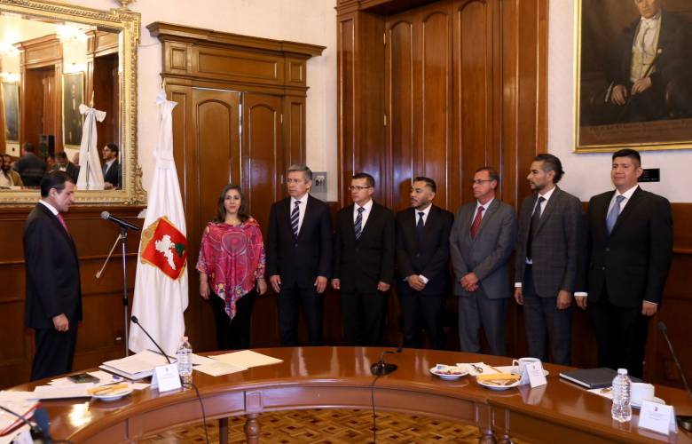 Define Juan Maccise cambios y nombramientos en el Gobierno de Toluca