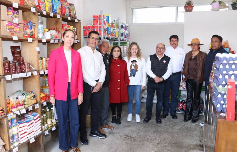 Fortalece Zinacantepec alimentación familiar con nueva Tienda del Bienestar en San Antonio Acahualco