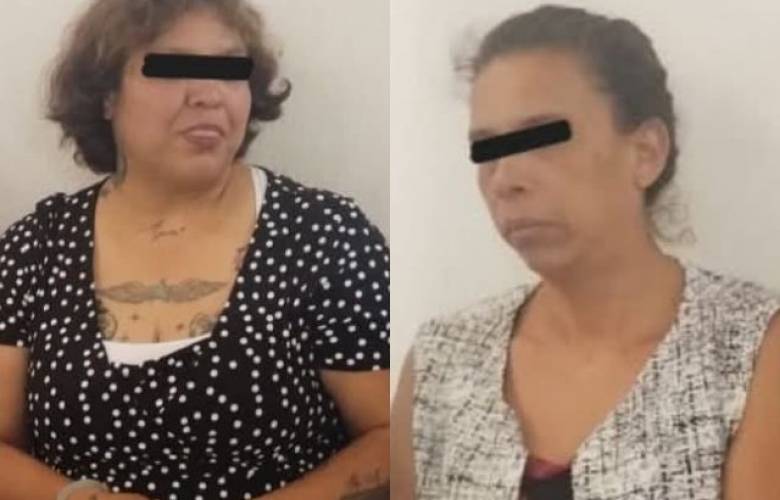 Aseguran a dos mujeres por presunto farderismo en plaza comercial de Atlacomulco
