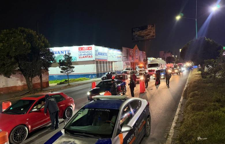 Remitidos al Juez Cívico de Toluca a 29 por conducir con exceso de alcohol