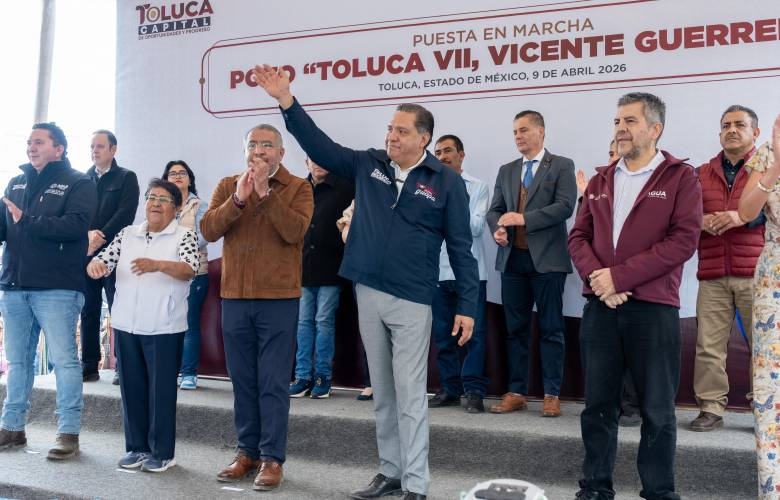 Entrega Toluca pozo profundo y avanza hacia la autosuficiencia hídrica