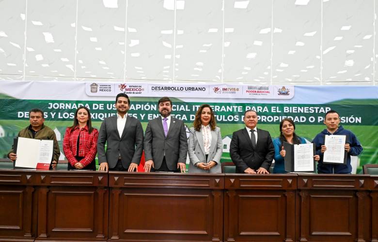 Ha entregado el GEM más de 9 mil 700 títulos de propiedad y posesión 