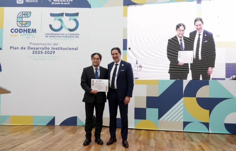 Reconoce CODHEM visita de Volker Türk y destaca relevancia de México en agenda de derechos humanos
