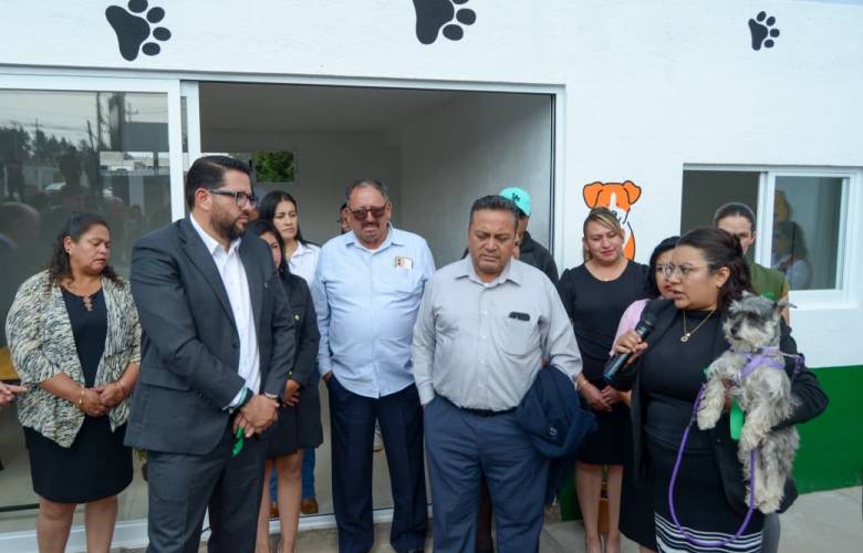 Inaugura Adolfo Solis nuevo Centro de Bienestar Animal en Almoloya de Juárez