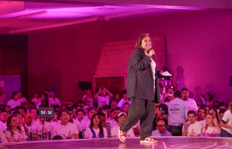 Va Xóchitl Gálvez por programa de vivienda para jóvenes