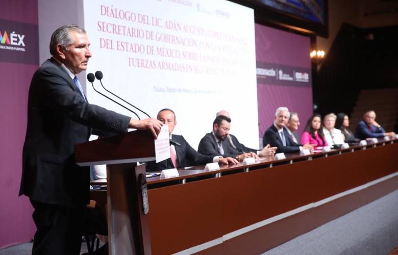 Y el titular de SEGOB dialogó con organizaciones civiles sobre la estrategia de seguridad