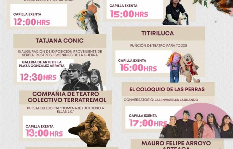 Prepara Toluca una jornada artística rumbo al 8M