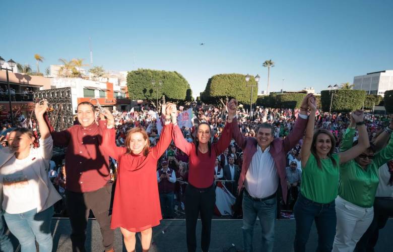 Claudia Sheinbaum llama a la consolidación del plan C 