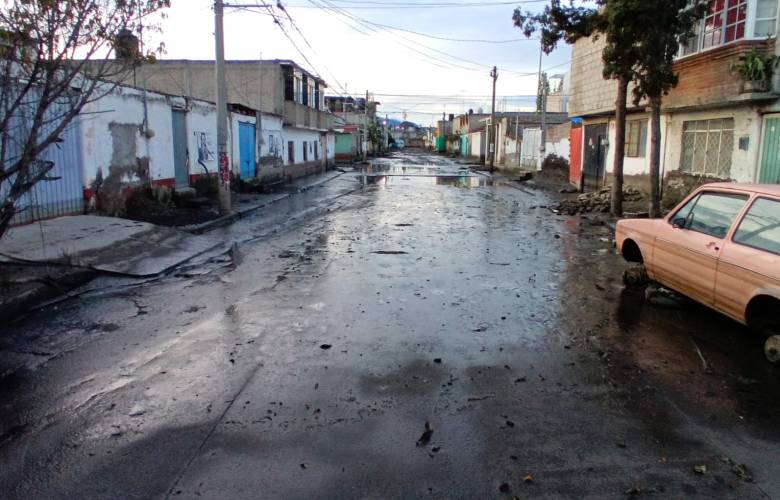 Sin anegación 15 de 22 calles de Chalco, reporta el GEM