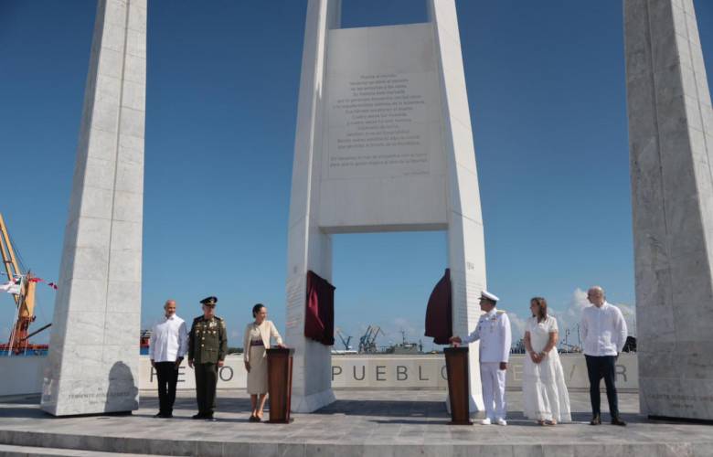 Presidenta Claudia Sheinbaum encabeza conmemoraciones e inauguraciones históricas por Veracruz 