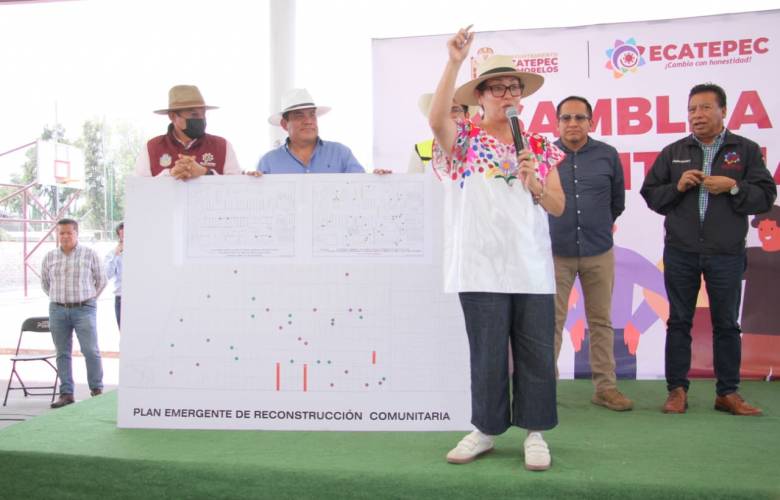 Gobierno de Ecatepec reforzará trabajos en zona de El Chamizal
