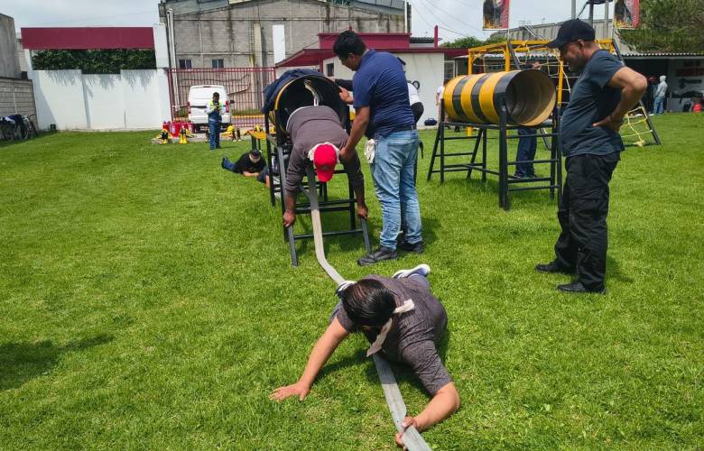 Fortalece UAEMéx la preparación de su personal de Seguridad y Protección Universitaria para la atención de emergencias