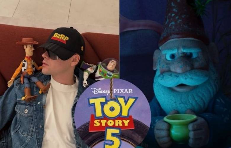 Anuncia Bizarrap su debut como actor de voz en Toy Story 5
