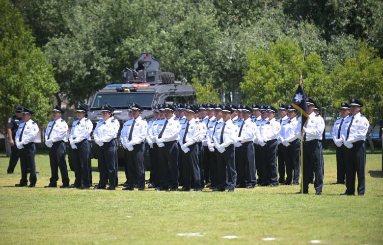 Gradúa SSPC a 211 nuevos guardias del Servicio de Protección Federal