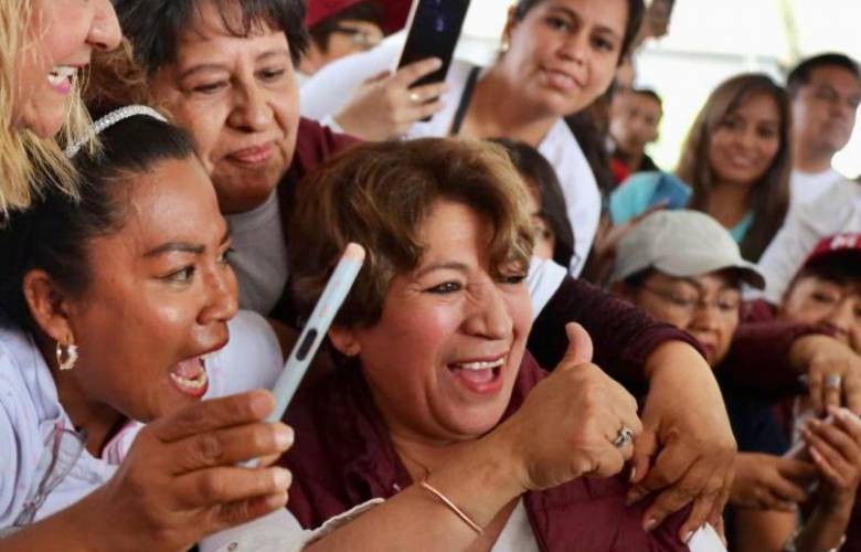 Promete Delfina Gómez 3 de 3 y examen de control de confianza para altos funcionarios 