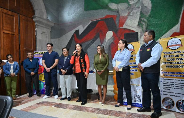 Inauguran jornada de salud visual para personal del Congreso mexiquense