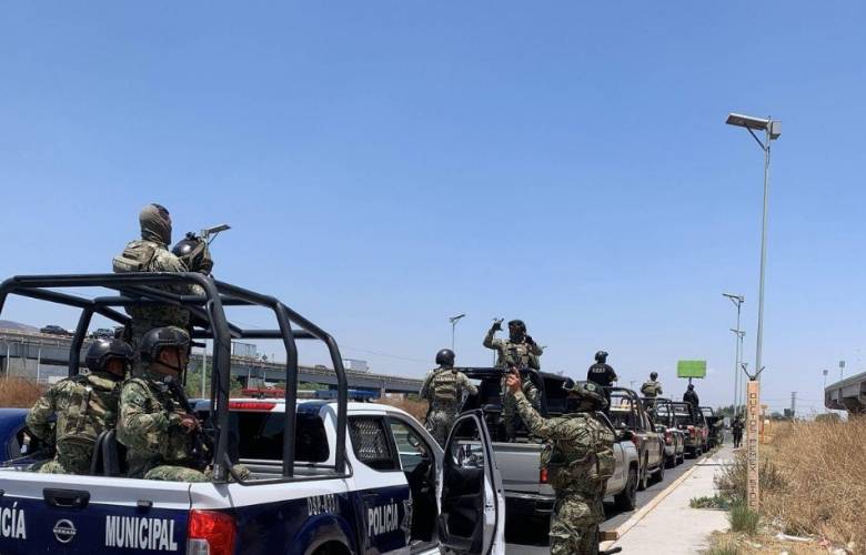 Con Policía Metropolitana blindan zonas limítrofes de Ecatepec